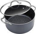 BEZIA 6 Quart Cooking Pot, Non Stick Induction Stock Pots by BEZIA