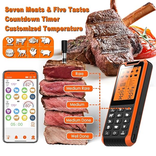 Smart Bluetooth Meat Thermometer - Image 4