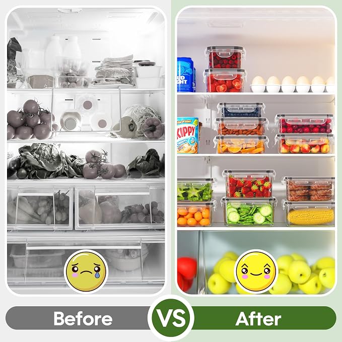 KEMETHY 50-Piece Food Storage Containers - Image 6
