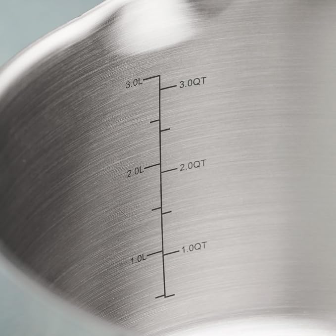 Tramontina Tempo Tri-Ply Base Stainless Steel 4-Quart Sauce Pan - Image 5