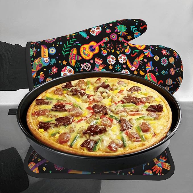 Mexican Oven Mitt Potholders Sets - Image 7