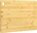Utoplike Bamboo Cutting Board 16 x 12 inch, Wood Chopping Board by Utoplike