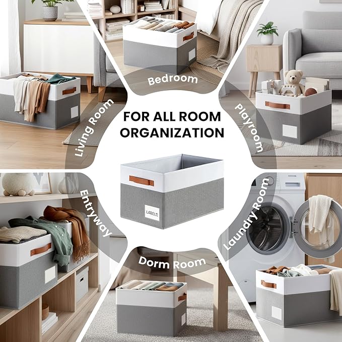 Criusia Large Closet Storage Baskets - Image 6
