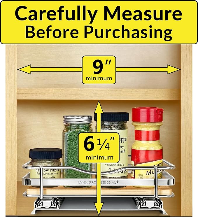 LYNK PROFESSIONAL® Élite™ Pull Out Spice Organization - Image 4