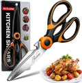 Acelone Kitchen Shears, Premium Heavy Duty Shears Ultra Sharp Stainless Steel by Acelone