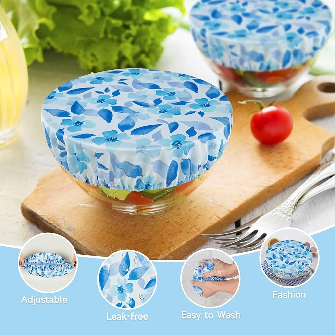 wegreeco Elastic Reusable Bowl Covers - Image 2