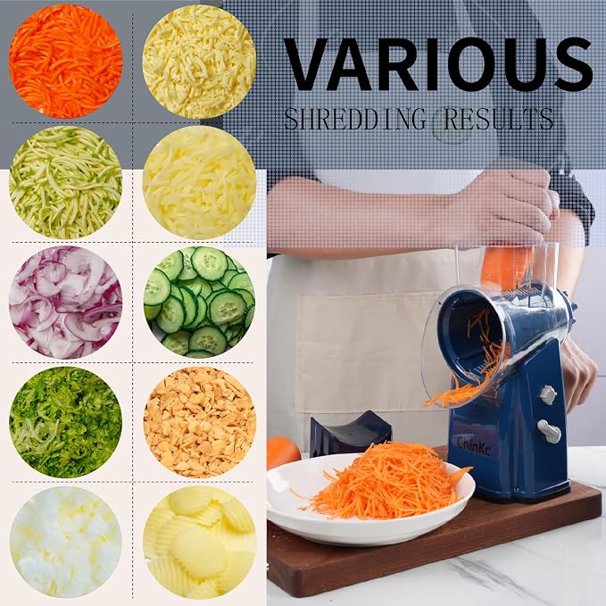 Upgrade Rotary Cheese Grater Shredder - Image 4