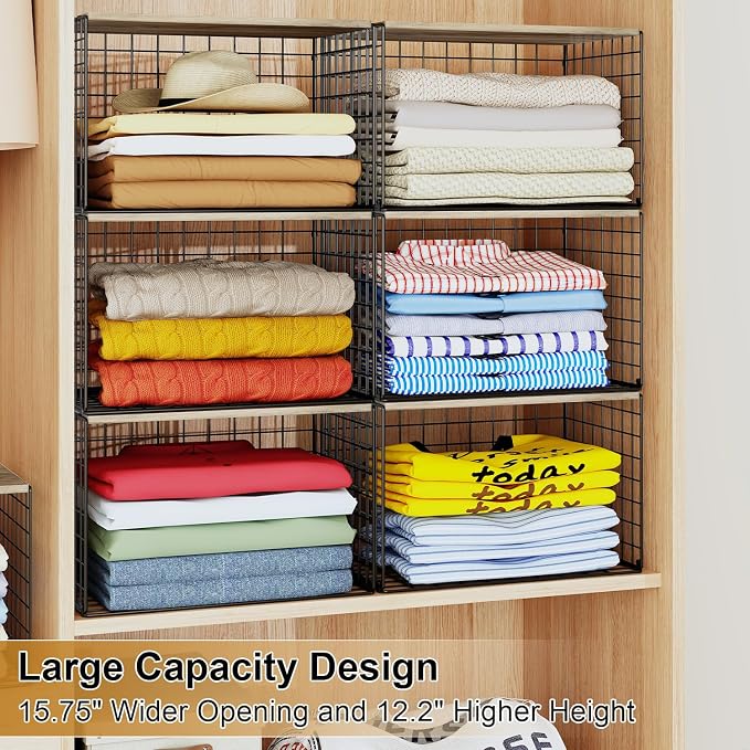 Widened & Heightened Closet Organizers And Storage Shelves - Image 8