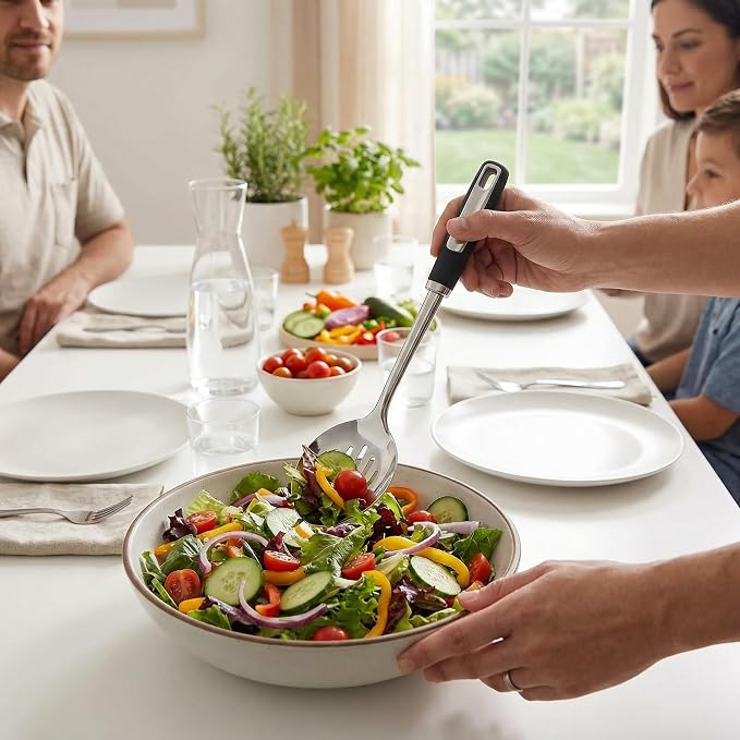 Cooking Utensils Set, Stainless Steel Kitchen Utensils - Image 9