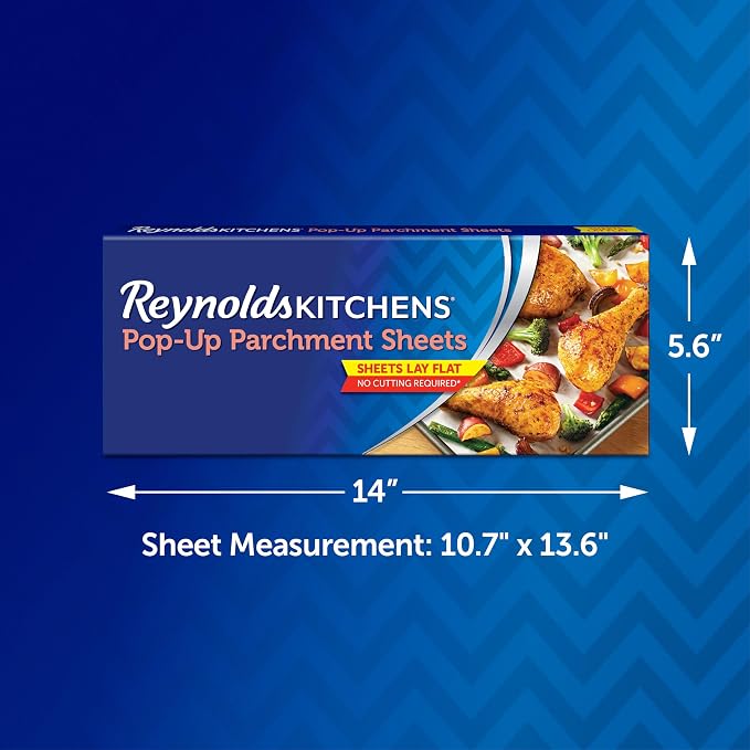 Reynolds Kitchens Pop-Up Parchment Paper Sheets, 10 x 13 Inches - Image 4