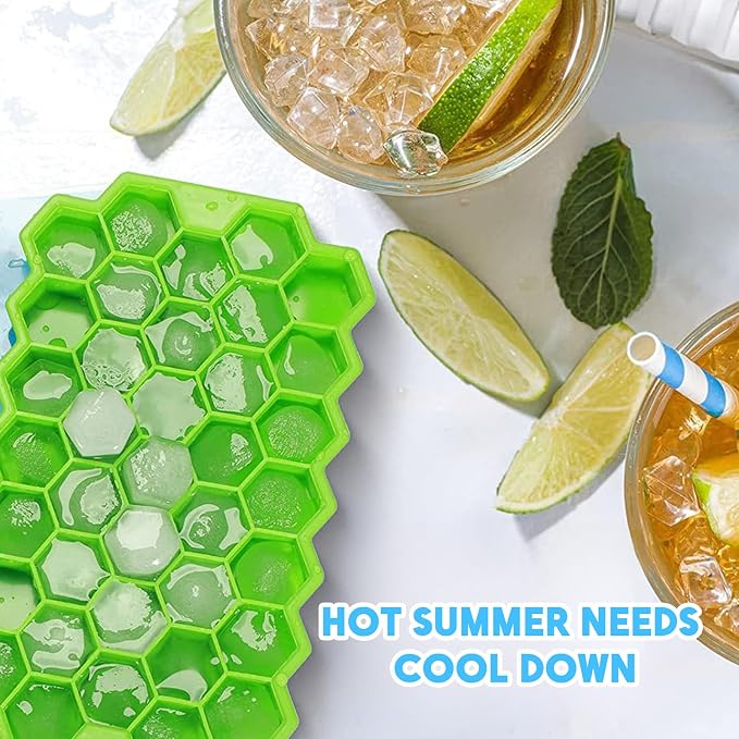 2 Pack Honeycomb Ice Cube Trays - Image 4