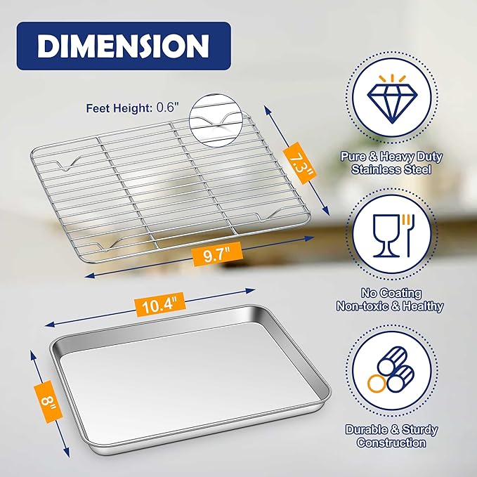 10.4 Inch Baking Sheet Pan - Image 2