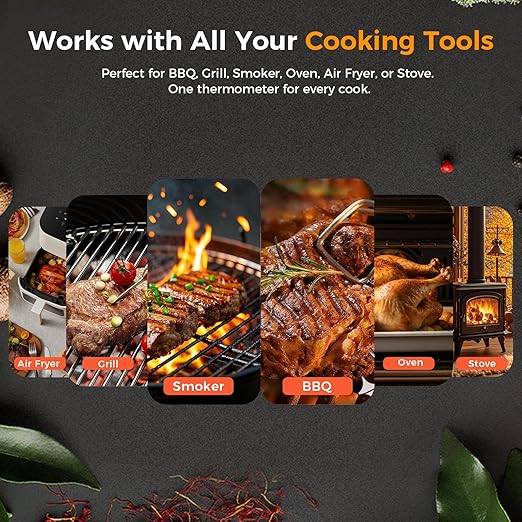 Smart Wireless Meat Thermometer, Digital Cooking Thermometer - Image 7