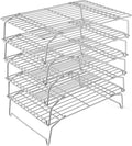 P&P CHEF Cooling Rack, 5-Tier Stainless Steel Stackable Baking Cooking Racks by PPCHEF