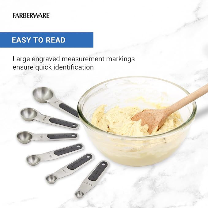 Farberware Professional Stainless SteelMeasuring Spoons Precision and Ease in - Image 3