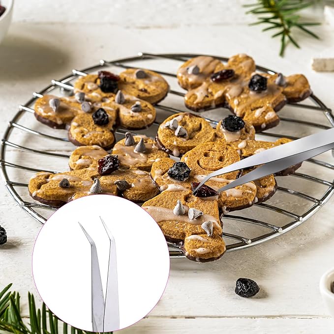 14 Pcs Cookie Decorating Tool Set, Easter Fondant Cake Decorating Brushes - Image 8