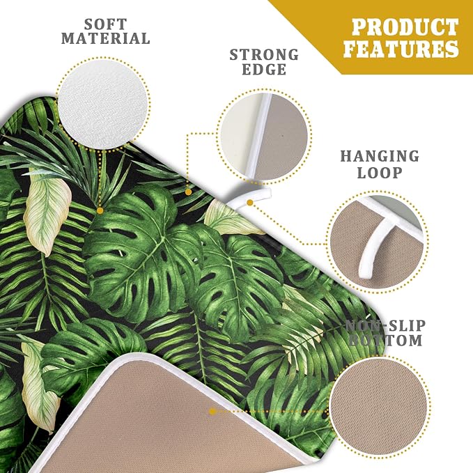 Giwawa Tropical Palm Leaf Dish Drying Mat - Image 4