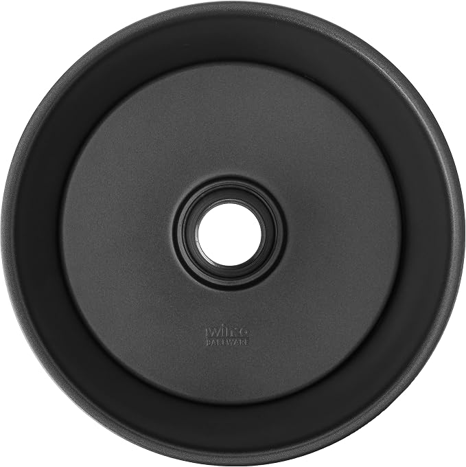 Winco 10" Non-stick Aluminized Carbon Steel Angel Food Cake Pan - Image 3
