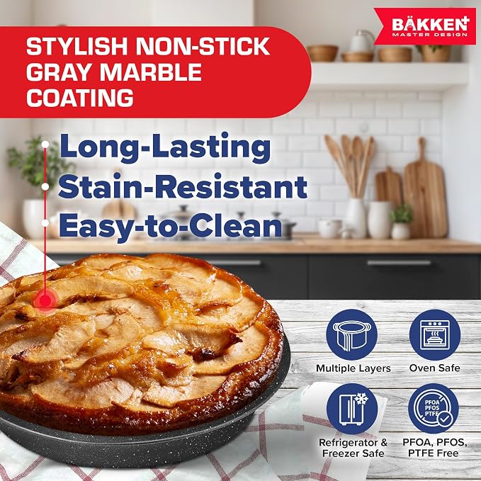 BAKKEN 10-Piece Kitchen Baking Pan Set - Image 4