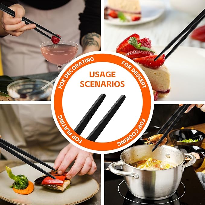 Tifanso Kitchen Tongs for Cooking - Image 7
