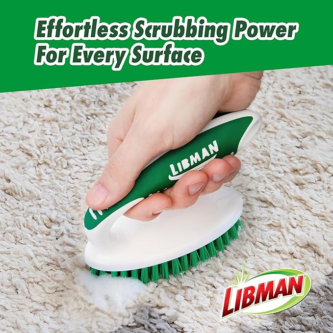 Libman Scrub Brush Kit | Cleaning Brush | Tile & Grout Brush | Small Scrub - Image 2
