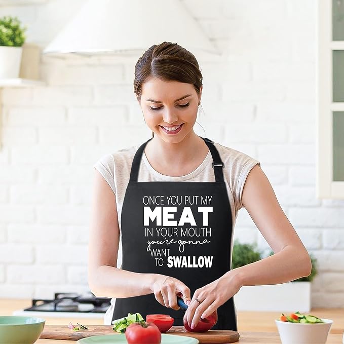 Xornis 100% Cotton Funny Apron - Image 6