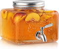 Glass Drink Dispenser for Fridge by MosJos