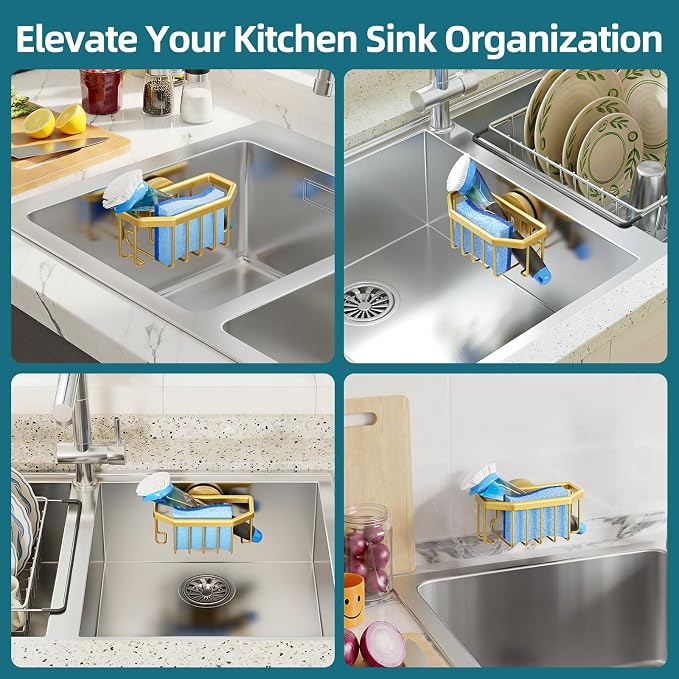 TAILI Sponge Holder for Kitchen Sink - Image 6