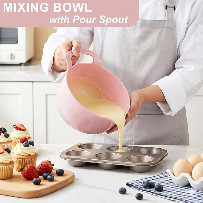BoxedHome 4 Pack Nesting Mixing Bowl - Image 2