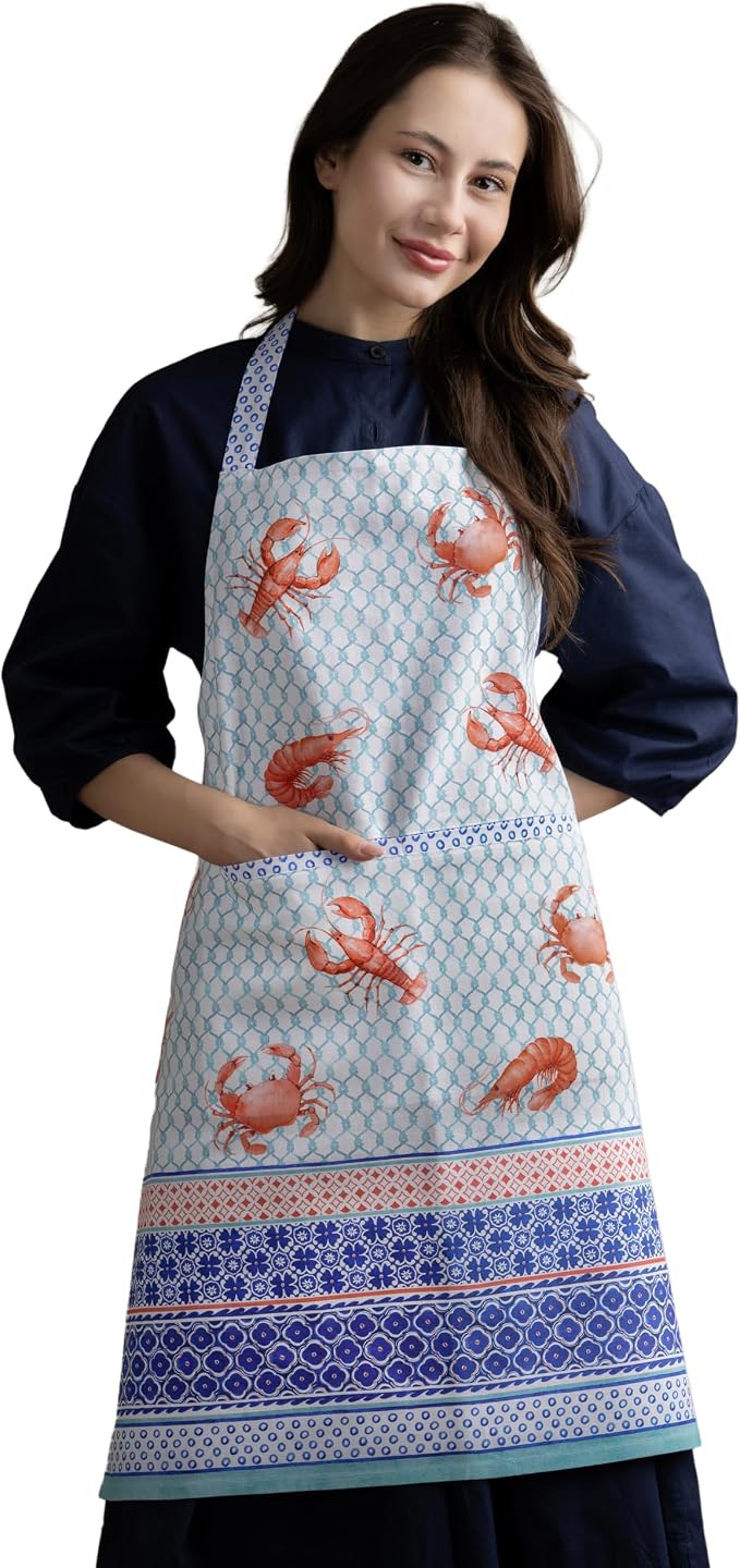 Maison d' Hermine 100% Cotton Apron by MaisondHermine