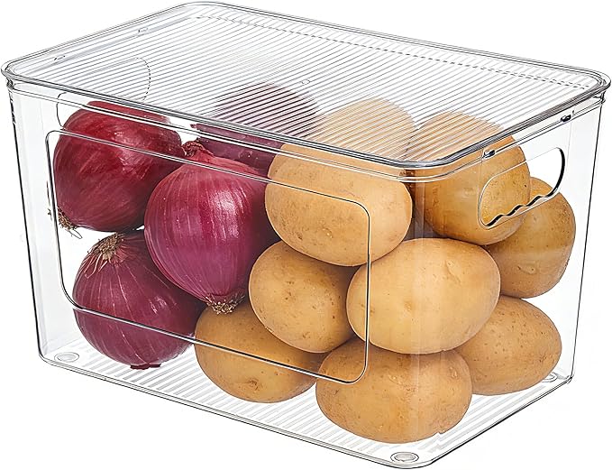 Vtopmart 1 Pack Trash Bag Holder, Stackable Garbage Bag Dispenser by Vtopmart