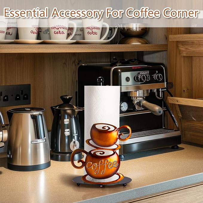 Standing Paper Towel Roll Holder Countertop - Image 6