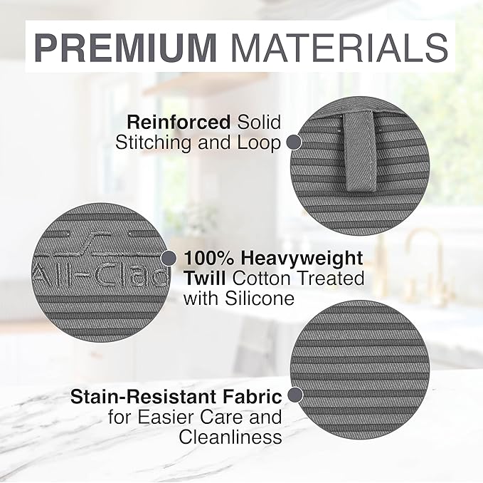 All-Clad Premium Pot Holder & Heating Pad, Heat Resistant to 500 Degrees - Image 5