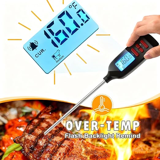 Antonki Meat Thermometer Digital, Smart Instant Read Food Thermometer - Image 2