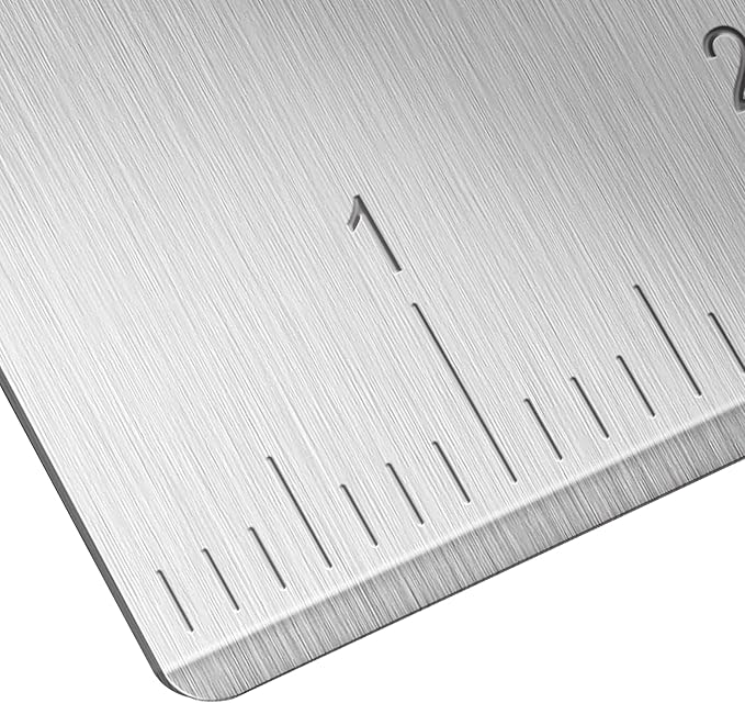 Upgraded 304 Stainless Steel Multi-Purpose Bench Scraper - Image 5