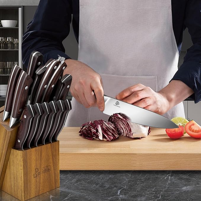 DDF iohEF Kitchen Knife Set, 16-Piece Knife Sets - Image 5