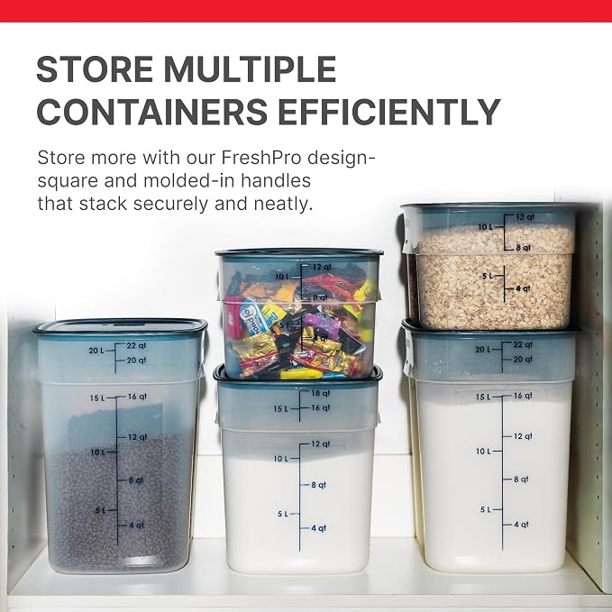 Cambro FreshPro 22 Quart Food Storage Container - Image 7