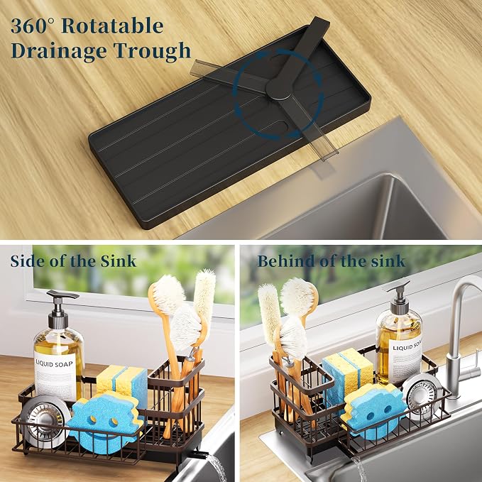 Consumest Sponge Holder for Kitchen Sink - Image 2