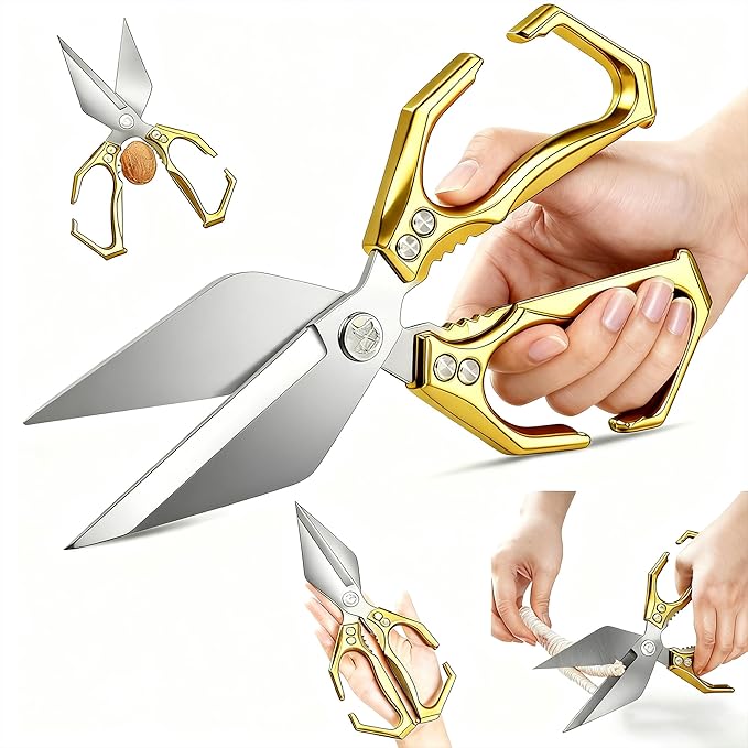 Multifunctional Heavy-Duty Kitchen Shears, Kitchen Shears by WCZYMX