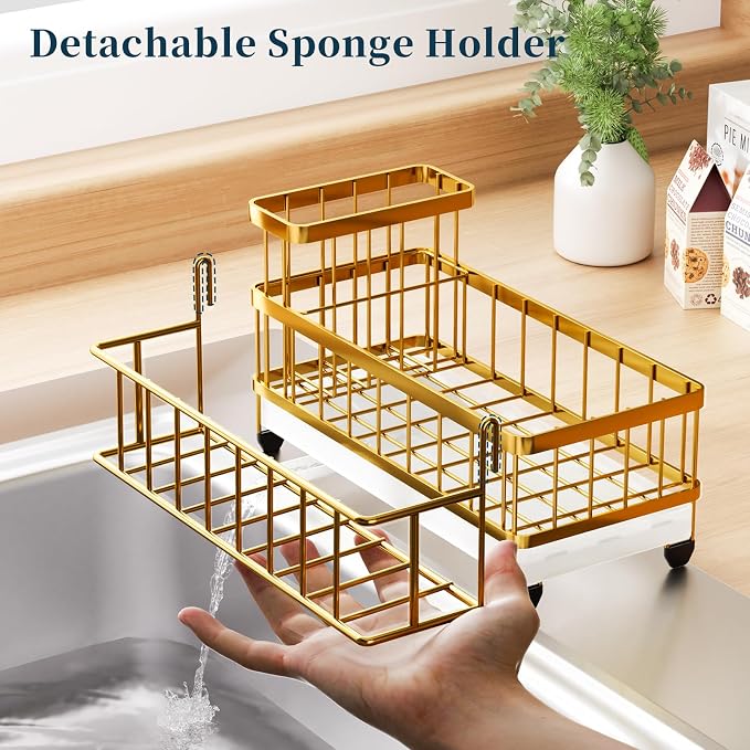 Consumest Sponge Holder for Kitchen Sink - Image 4