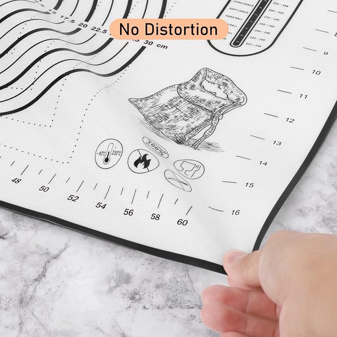 Silicone Pastry Mat, Baking Mat - Image 6