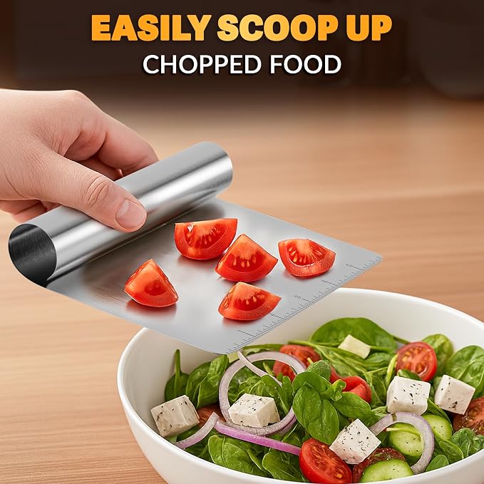 Bench Scraper Kitchen – Multipurpose Pastry Scraper Tool - Image 8