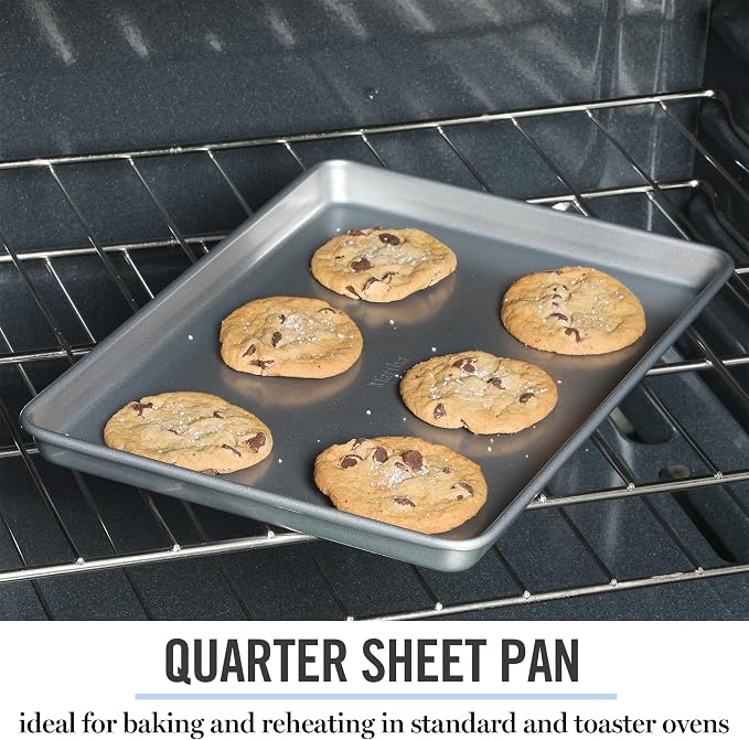 Martha Stewart Gallen 13x9 Inch Nonstick Carbon Steel Cookie Sheet - Image 6