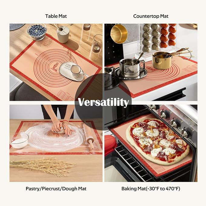 Non-slip Silicone Pastry Mat Extra Large - Image 7