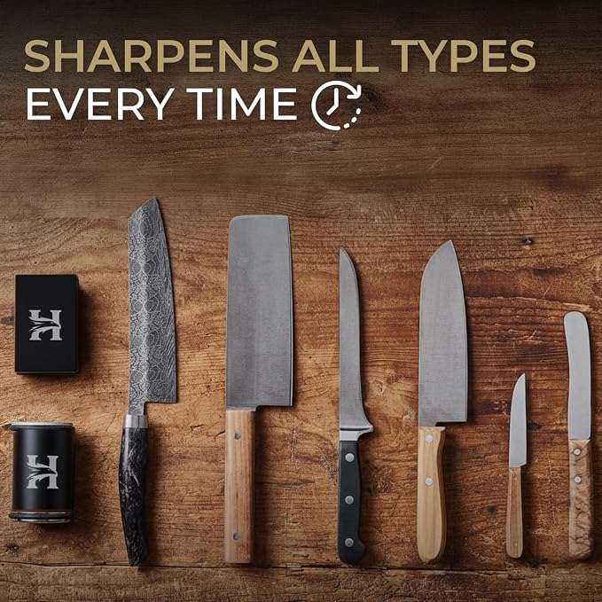 High Carbon Stainless Steel Rolling Knife Sharpener - Image 2