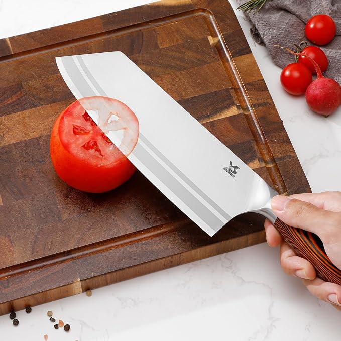 MSY BIGSUNNY 7-PCS Kitchen Knife Set, German Stainless Steel - Image 4