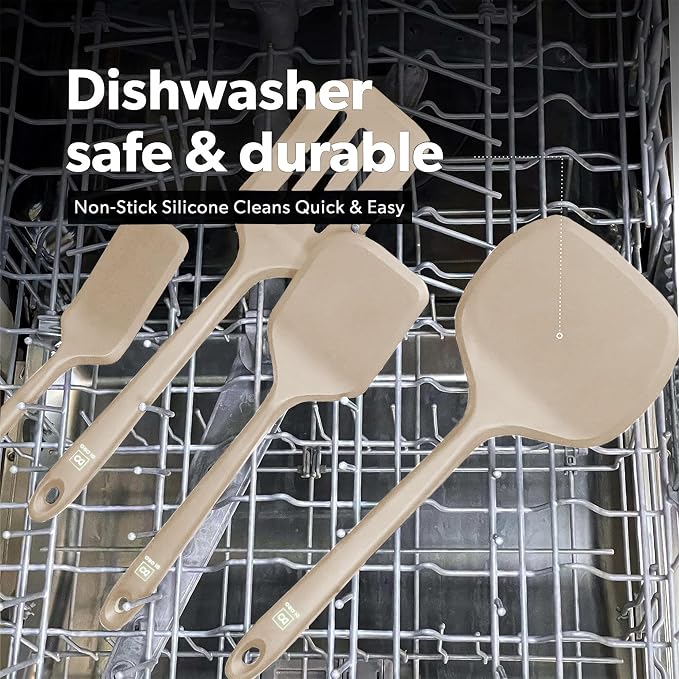 New DI ORO Silicone Turner Spatula Set - Image 6