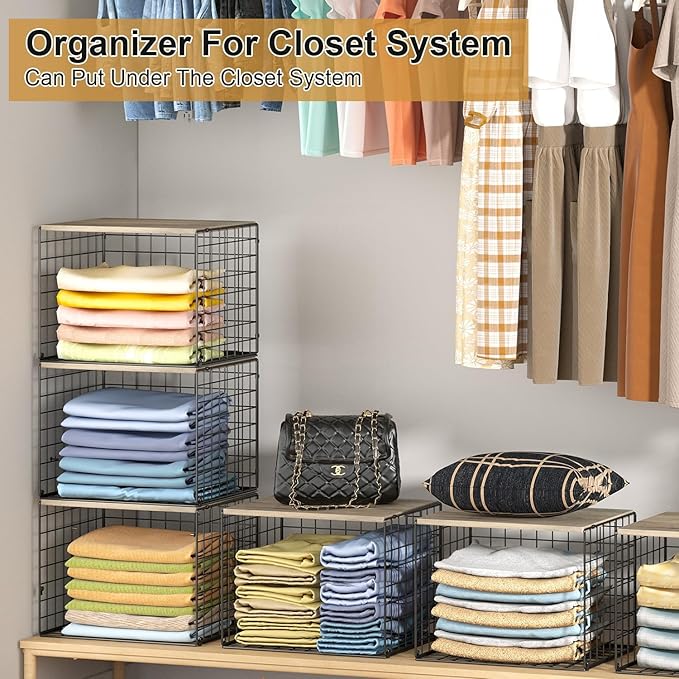 Widened & Heightened Closet Organizers And Storage Shelves - Image 5