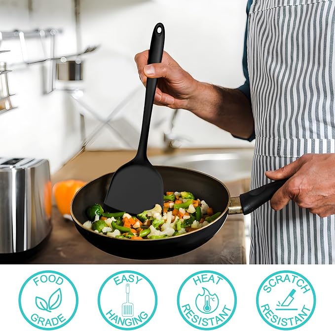 E-far Silicone Cooking Utensils Set, 25 Piece Kitchen Utensils - Image 3