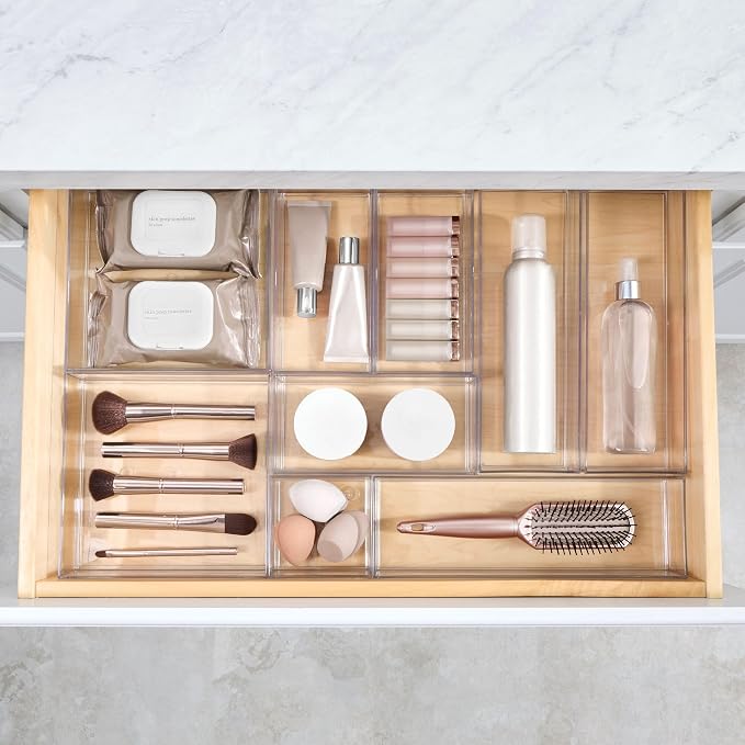 iDesign Plastic Makeup Drawer Organizer Tray - Image 7
